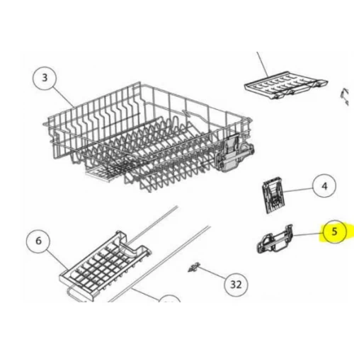 Dishwasher Racks & Rack Wheels