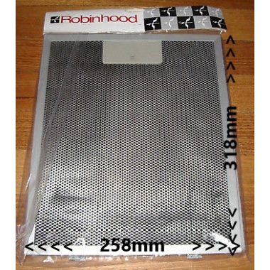 Robinhood Rangehood Charcoal, Carbon Filter RWC3CH6SS, 600 wide pack of 2